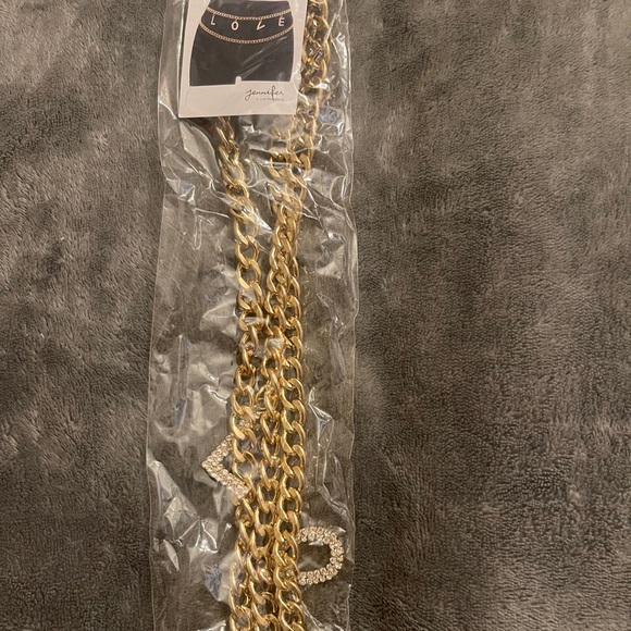 Love fashionable rhinestone belt - Picture 3 of 3